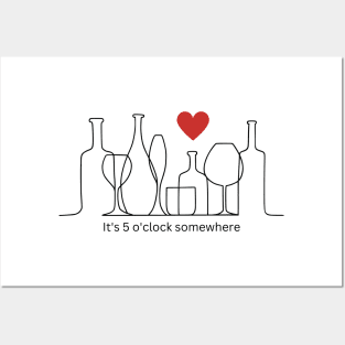 Wine Lover Graphic Posters and Art